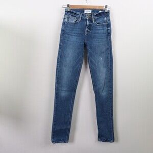 VGC Frame Distressed Skinny le nik jeans